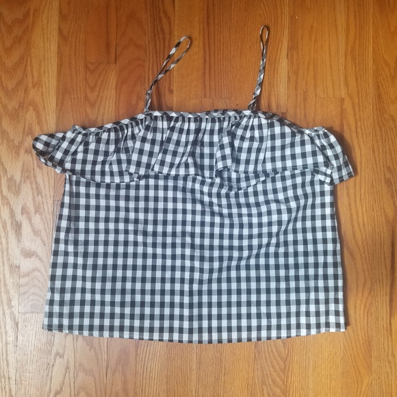 a new day Tops - Gingham ruffle Target tank